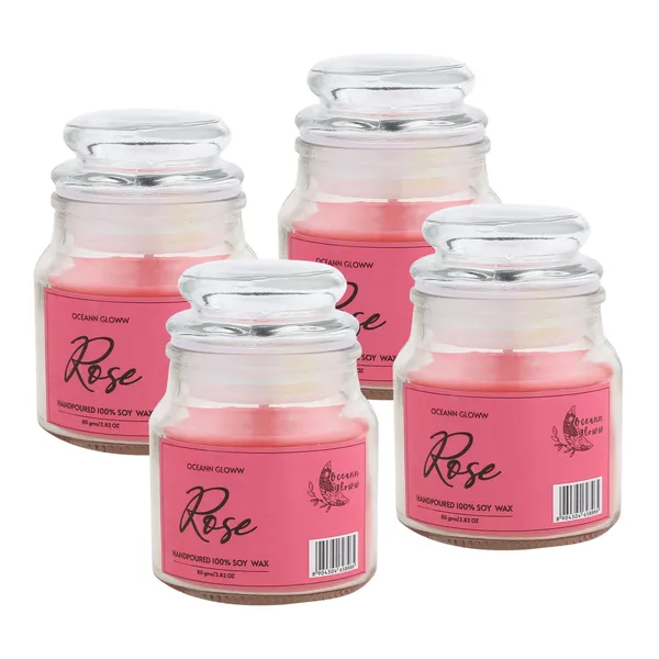 Pack_of_4_Rose_Florid_Yankee_Jar_Candle