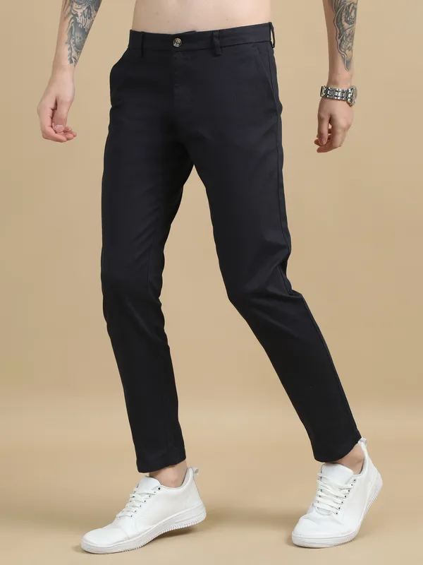 Dark_Blue_Cotton_Regular_Slim_Fit_Solid_Mid-Rise_Trouser_For_Men