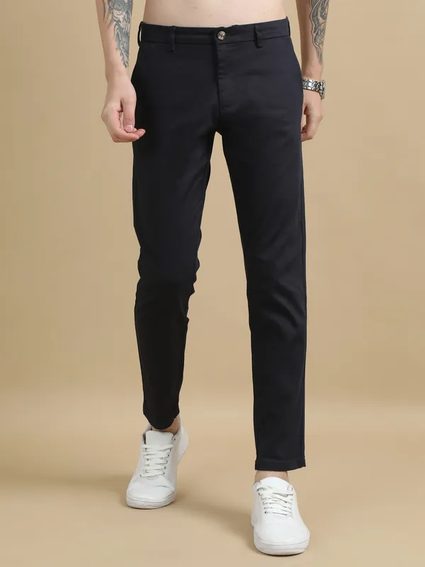 Dark_Blue_Cotton_Regular_Slim_Fit_Solid_Mid-Rise_Trouser_For_Men