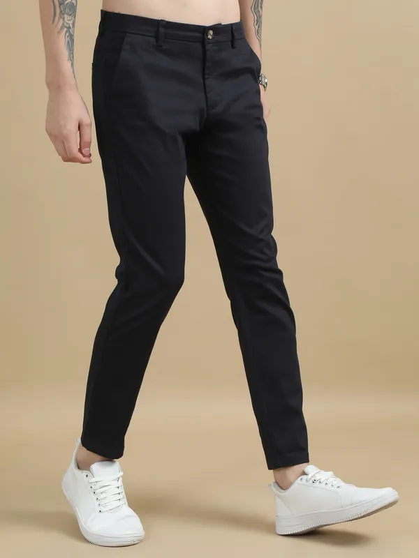 Dark_Blue_Cotton_Regular_Slim_Fit_Solid_Mid-Rise_Trouser_For_Men