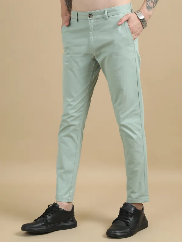 Green_Cotton_Regular_Slim_Fit_Solid_Mid-Rise_Trouser_For_Men