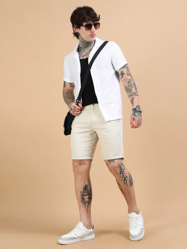 Beige_Cotton_Solid_Chinos_Shorts_For_Men
