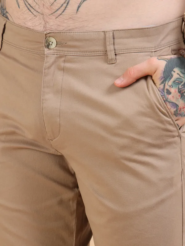 Brown_Cotton_Solid_Chinos_Shorts_For_Men