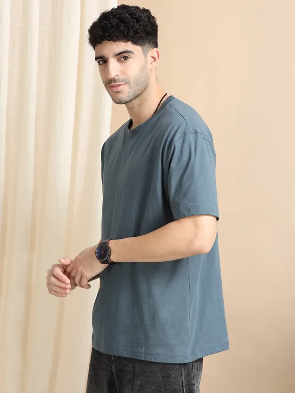Grey_Cotton_Regular_Oversized_T-Shirt_For_Men