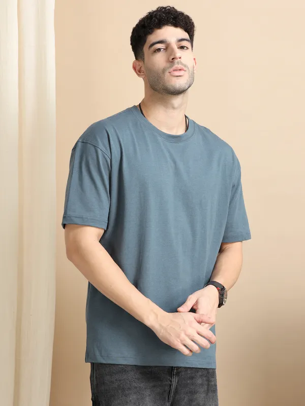Grey_Cotton_Regular_Oversized_T-Shirt_For_Men