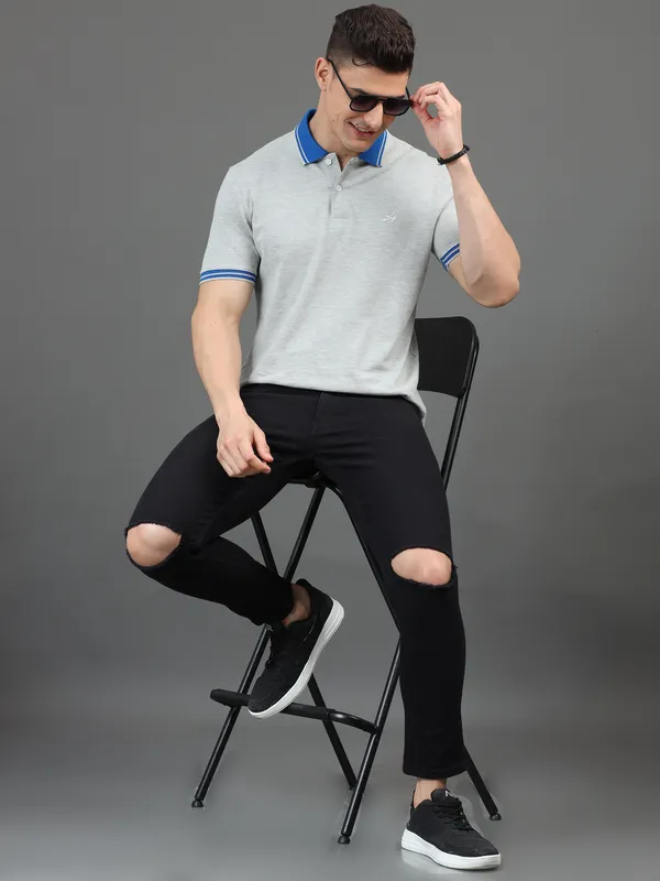 Grey_Cotton_Regular_Polo_T-Shirt_For_Men