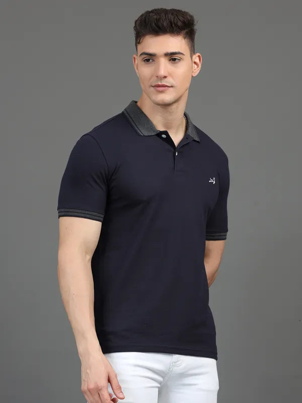 Navy_Blue_Cotton_Regular_Polo_T-Shirt_For_Men