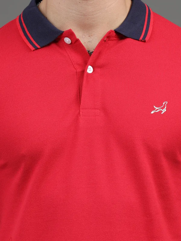 Red_Cotton_Regular_Polo_T-Shirt_For_Men