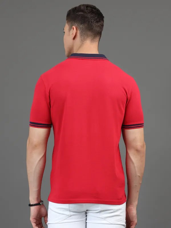 Red_Cotton_Regular_Polo_T-Shirt_For_Men