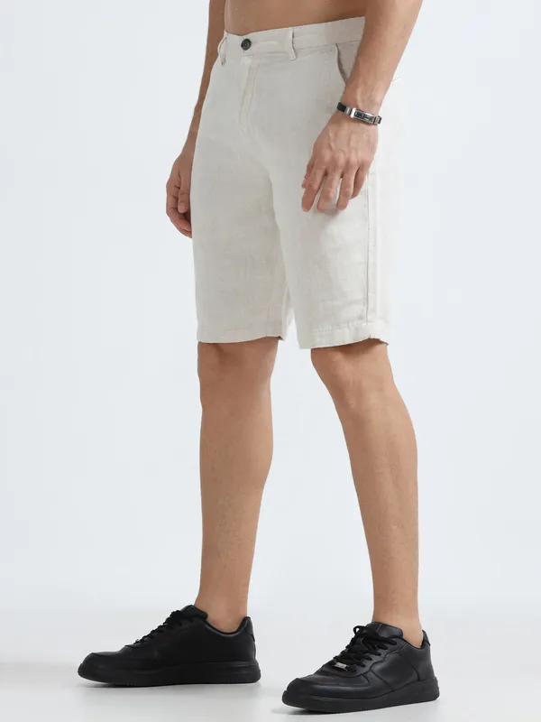 Off_White_Cotton_Regular_Shorts_For_Men