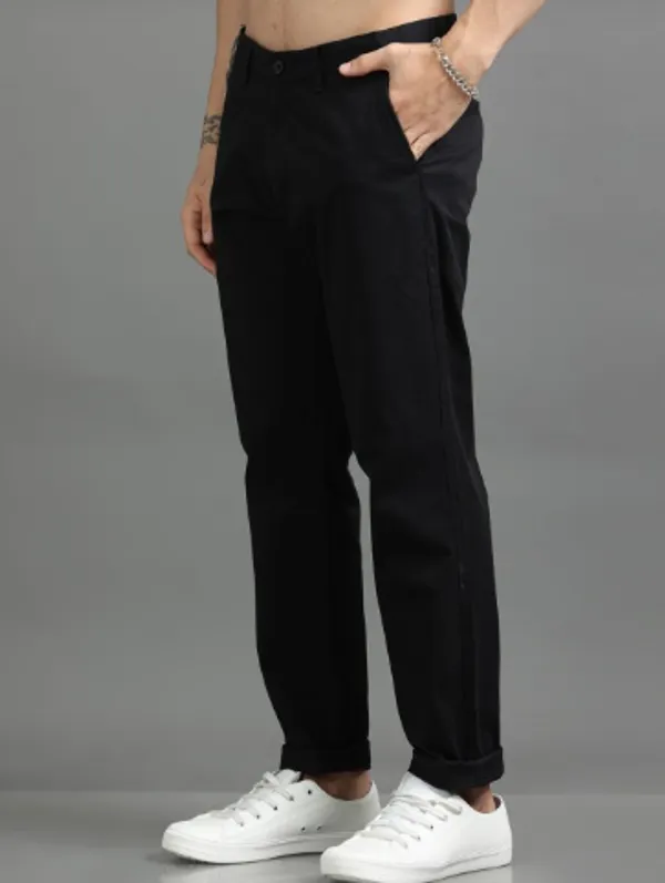 Black_Cotton_Regular_Slim_Fit_Solid_Mid-Rise_Trouser_For_Men
