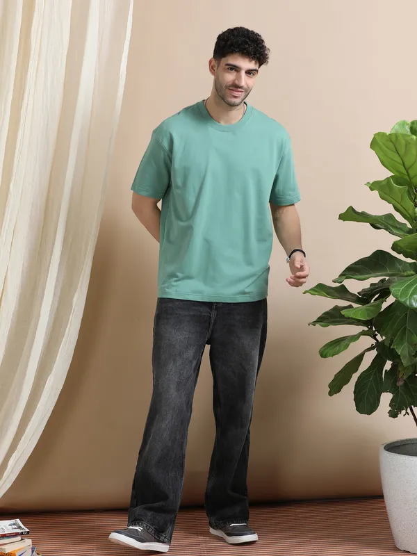 Pistha_Cotton_Regular_Oversized_T-Shirt_For_Men