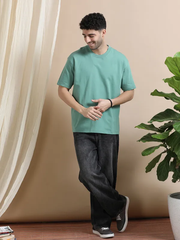 Pistha_Cotton_Regular_Oversized_T-Shirt_For_Men