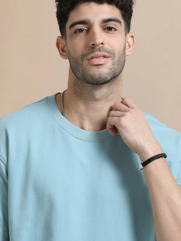 Scalm_Blue_Cotton_Regular_Oversized_T-Shirt_For_Men