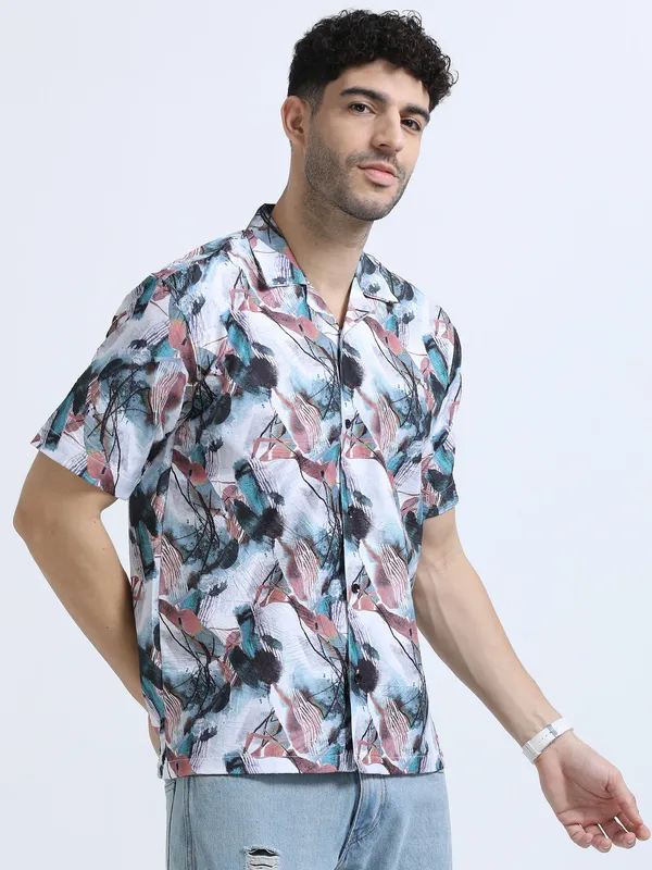 Brown_Cotton_Regular_Oversized_Shirt_For_Men