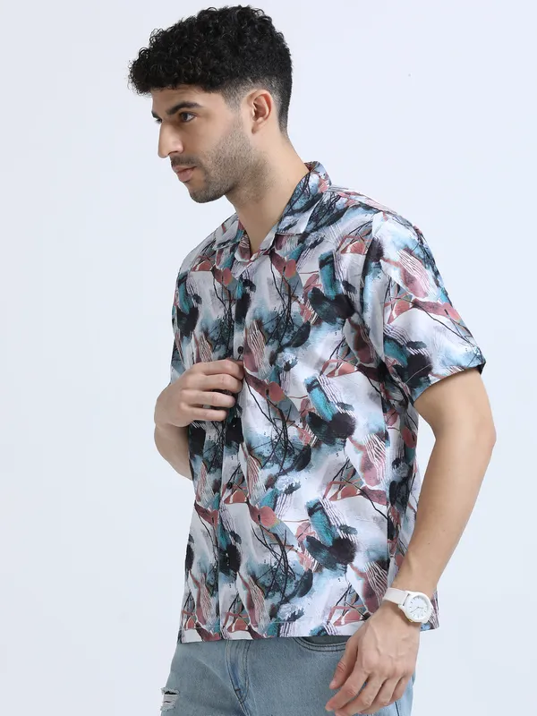 Brown_Cotton_Regular_Oversized_Shirt_For_Men
