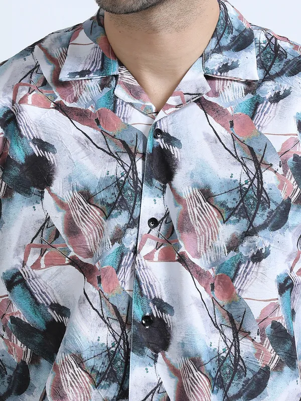 Brown_Cotton_Regular_Oversized_Shirt_For_Men