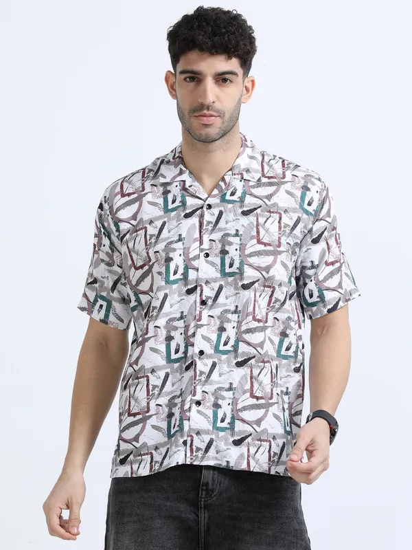 Brown_Cotton_Regular_Oversized_Shirt_For_Men