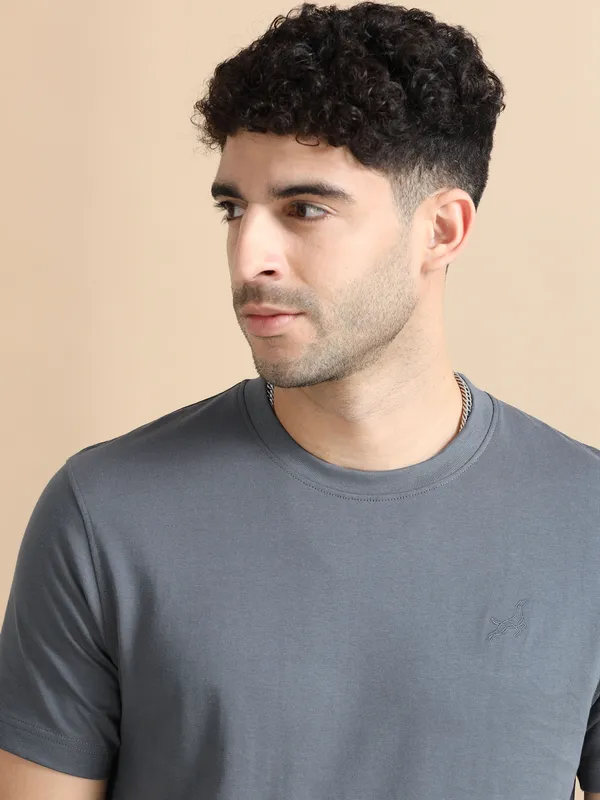 Grey_Cotton_Regular_T-Shirt_For_Men