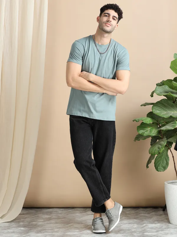 Sage_Cotton_Regular_T-Shirt_For_Men