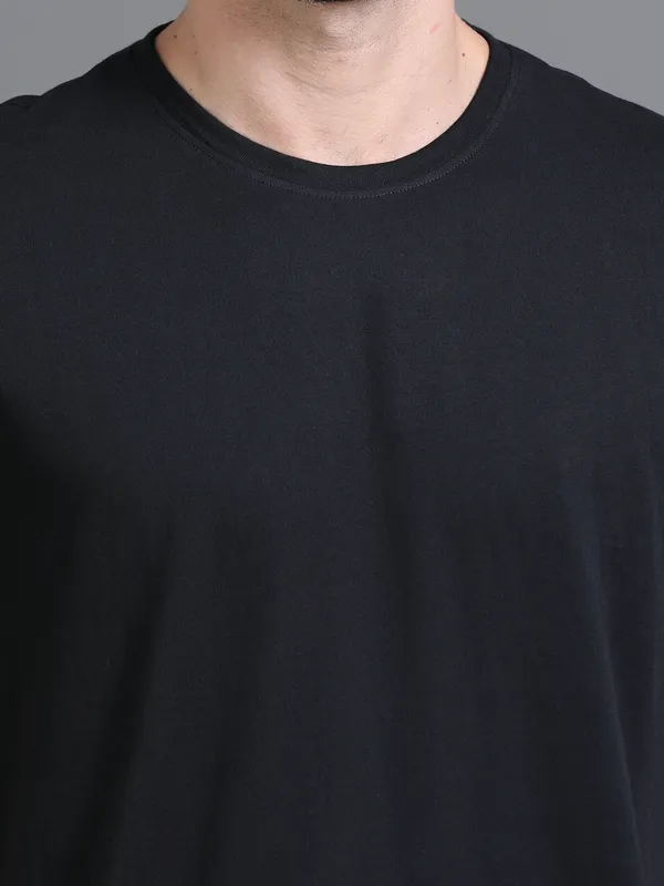 Black_Cotton_Regular_T-Shirt_For_Men