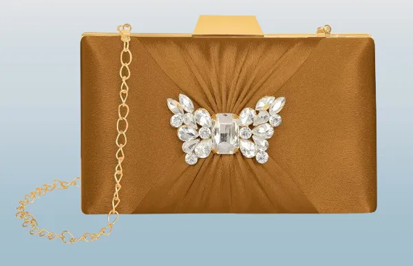 Brown_Sophisticated_Satin_Clutch_With_Straight_Diamond_And_Removable_Chain_Strap_For_Women_&_Girls_(22_X_10_X_15_Cm)