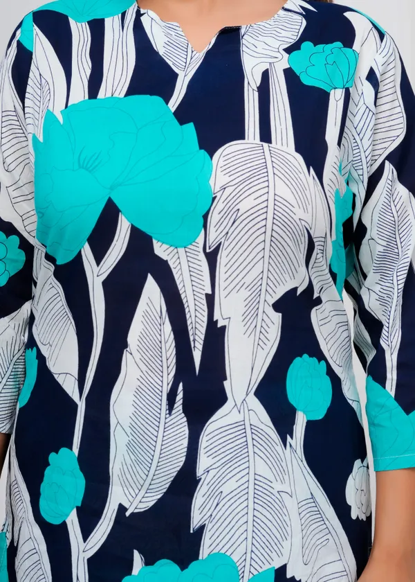 Blue_Printed_Cotton_Co-Ord_Set_|_For_Women