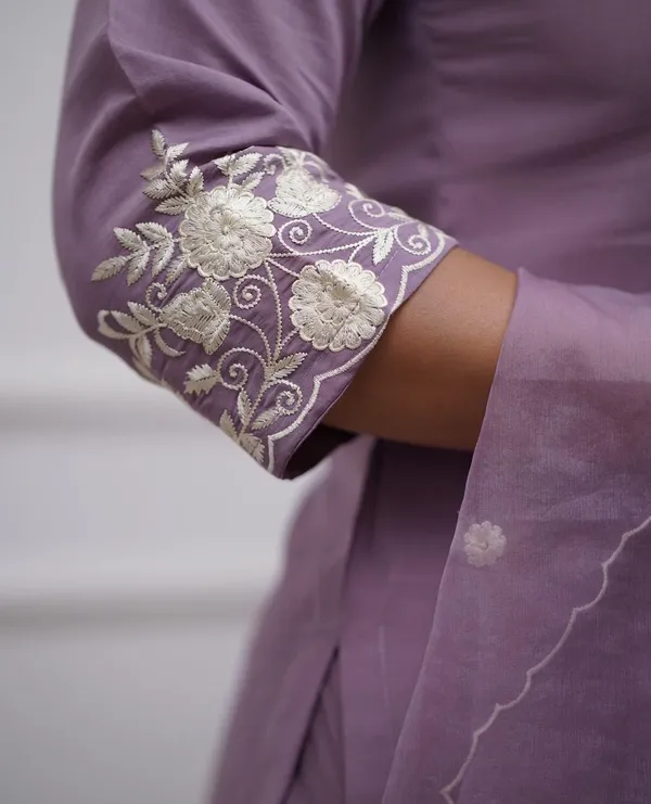 Purple_Cotton_Embroidered_Kurta_With_Pant_And_Dupatta_Set_|_For_Women