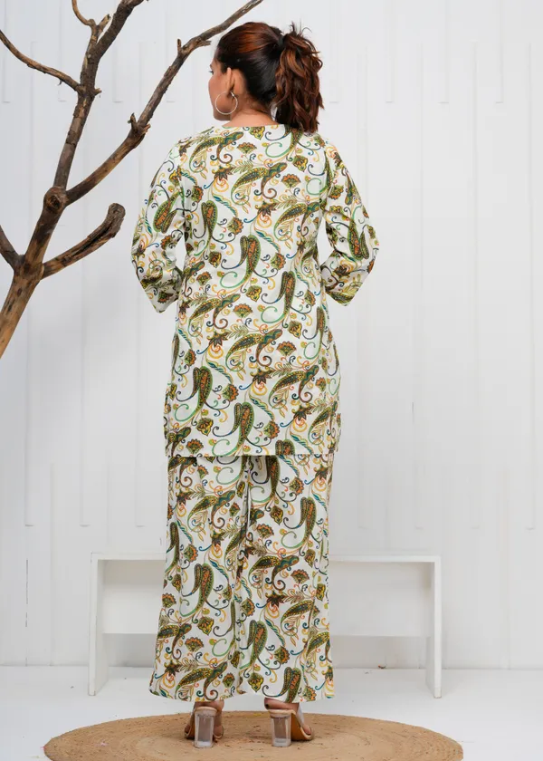 Beige_Printed_Cotton_Co-Ord_Set_|_For_Women