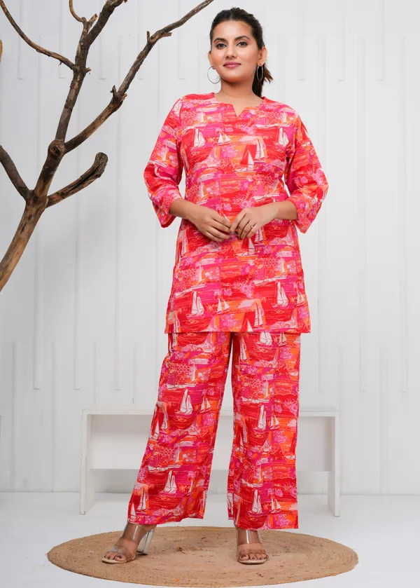 Pink_Printed_Cotton_Co-Ord_Set_|_For_Women