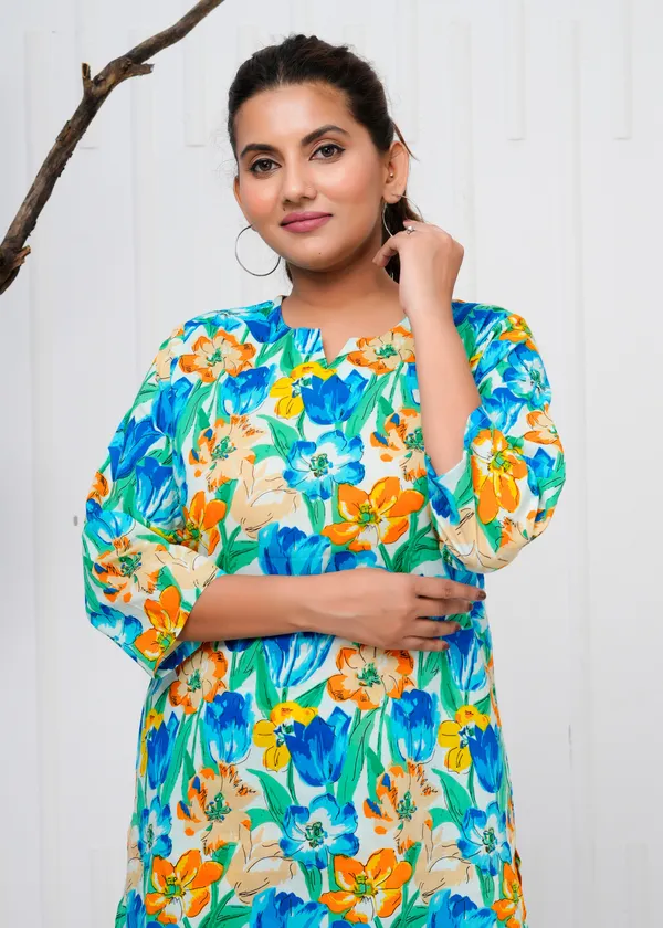 Blue_Printed_Cotton_Co-Ord_Set_|_For_Women