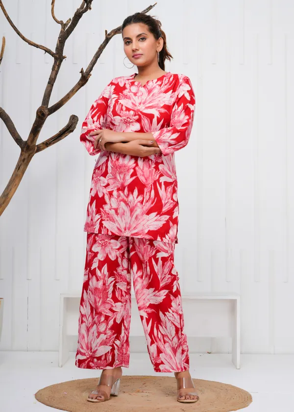 Red_Printed_Cotton_Co-Ord_Set_|_For_Women