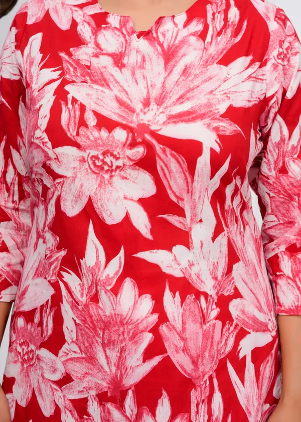 Red_Printed_Cotton_Co-Ord_Set_|_For_Women