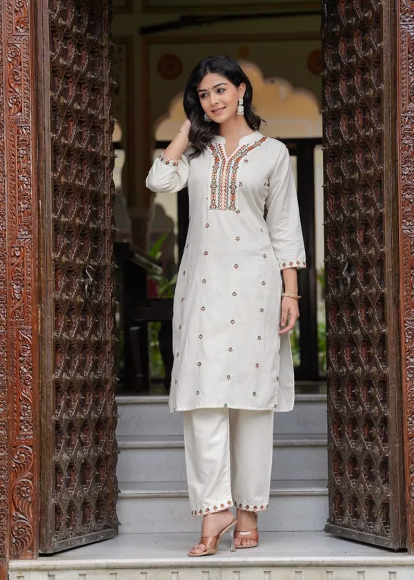 Green_Flex_Cotton_Printed_Kurta_With_Pant_And_Dupatta_Set_|_For_Women
