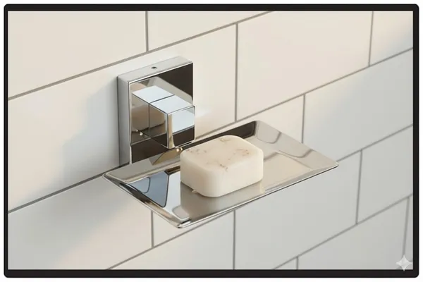 Stainless_Steel_Chrome_Polish_Soap_Dish