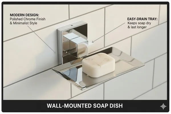 Stainless_Steel_Chrome_Polish_Soap_Dish