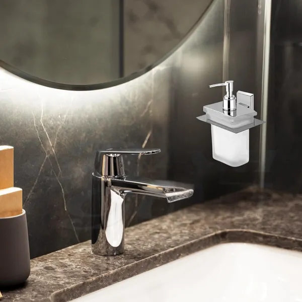 Stainless_Steel_Chrome_Polish_Liquid_Soap_Dispenser