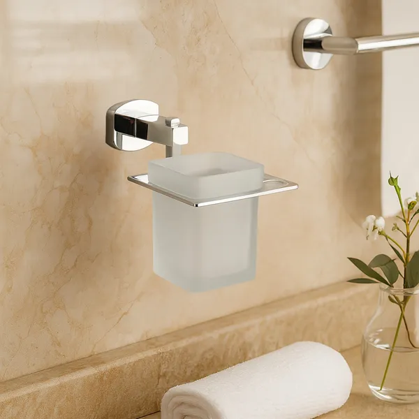Brass_Chrome_Polish_Toothbrush_Holder
With_Glass