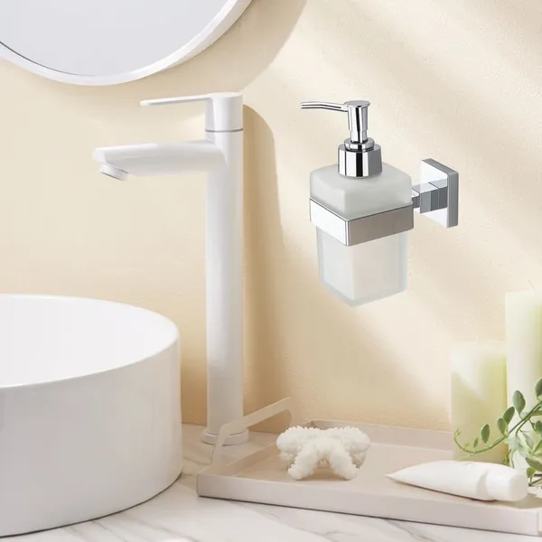 Stainless_Steel_Chrome_Polish_Liquid_Soap_Dispenser