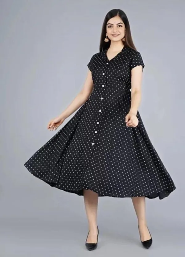 Black_Viscose_Rayon_Premium_And_Elegant_Kurta_For_Women