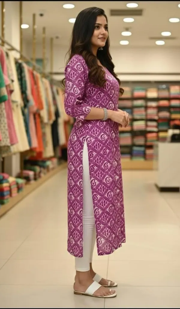 Purple_Pure_Cotton_Kurta_For_Women
