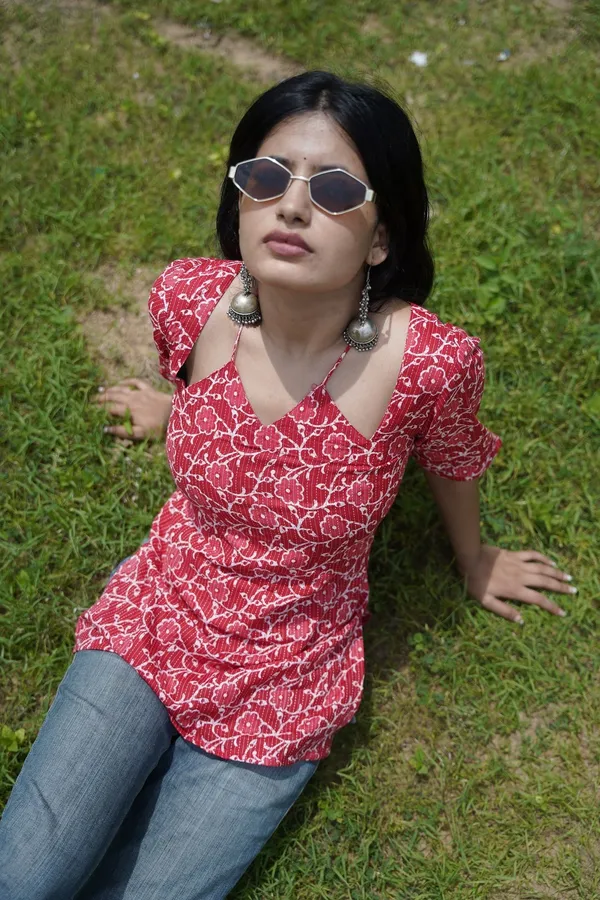 Red_Pure_Cotton_Premium_And_Elegant_Kurta_For_Women