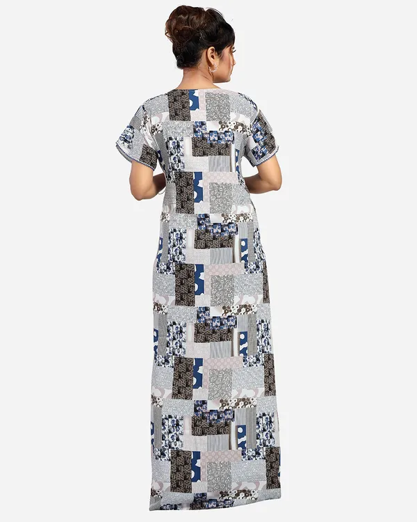 Blue_Rayon_Nighty_For_Women
