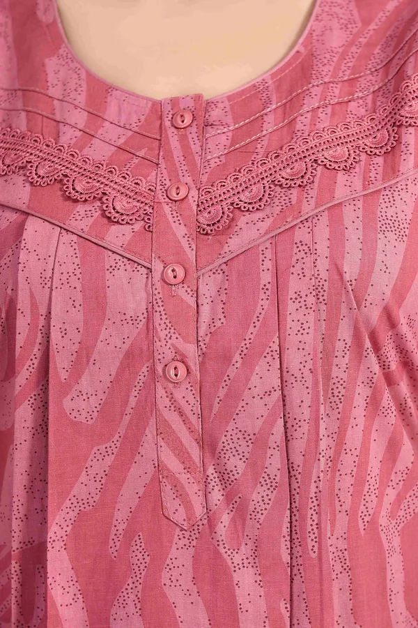 Pink_Abstract_Cotton_Night_Dress_For_Ladies