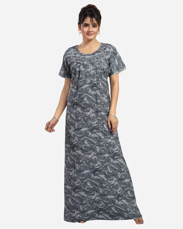 Grey_Alpine_Nighty_For_Women
