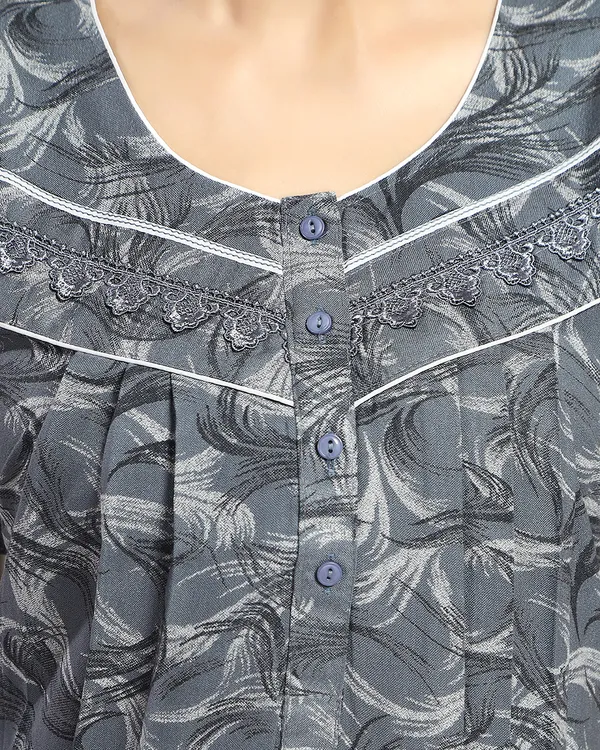 Grey_Alpine_Nighty_For_Women