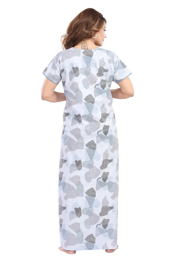 Aqua_blue_Cambric_Cotton_Nighty_for_Women