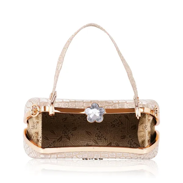 Gold_Faux_Leather_Blush_Croco_Luxe_Clutch_For_Women_&_Girls_(21_X_3_X_13_Cm)