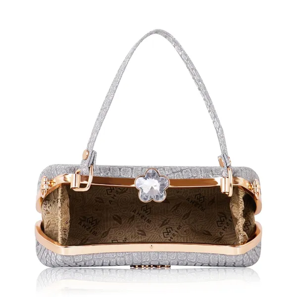 Grey_Faux_Leather_Blush_Croco_Luxe_Clutch_For_Women_&_Girls_(21_X_3_X_13_Cm)