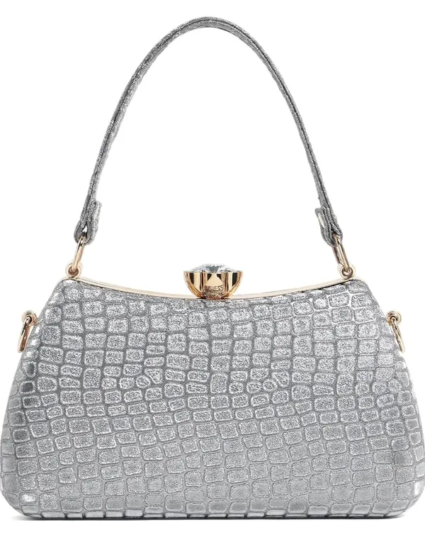 Grey_Faux_Leather_Blush_Croco_Luxe_Clutch_For_Women_&_Girls_(21_X_3_X_13_Cm)